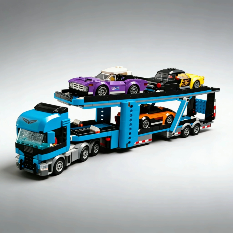 Lego Set Creator - City series car transport truck building