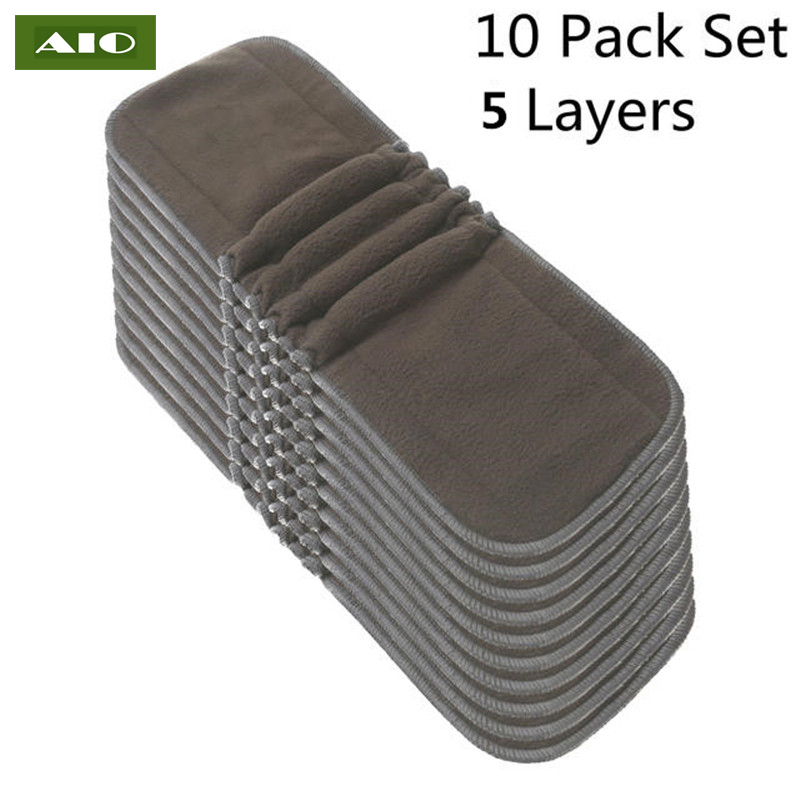 Pampers Diaper Premium Care - AIO Bamboo Nappies Charcoal Reusable Soft