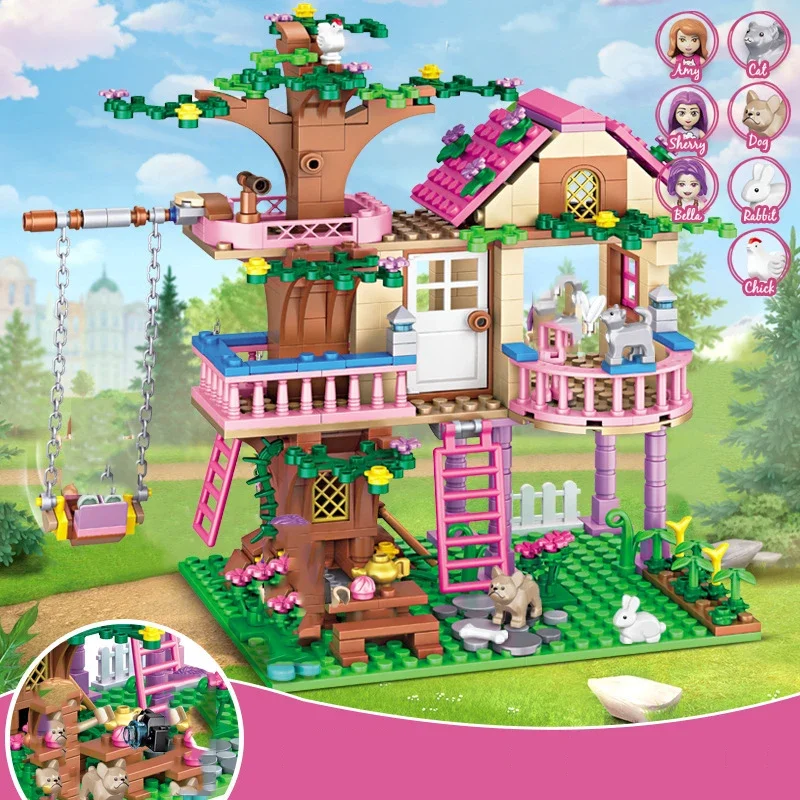 Friends City Tree House Summer - Lego Set City ulasan dan harga