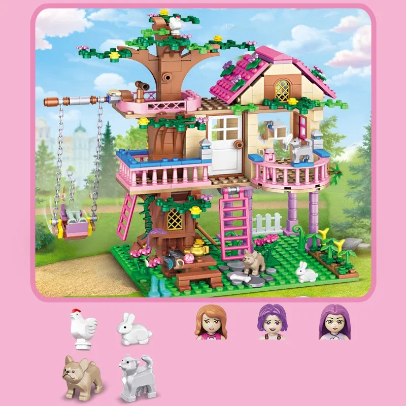 Friends City Tree House Summer - Lego Set City ulasan dan harga