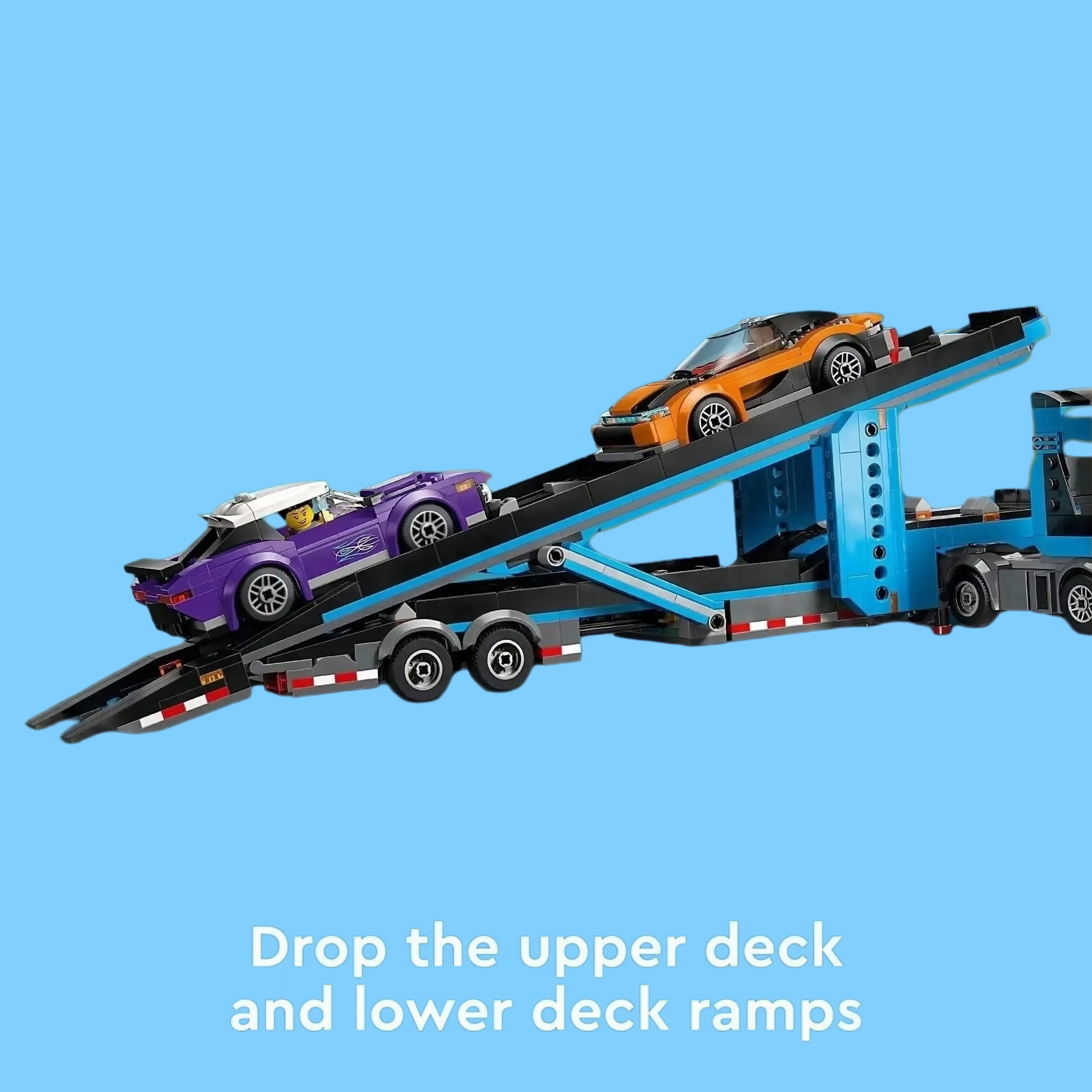 City series car transport truc - Lego Set Creator ulasan dan harga