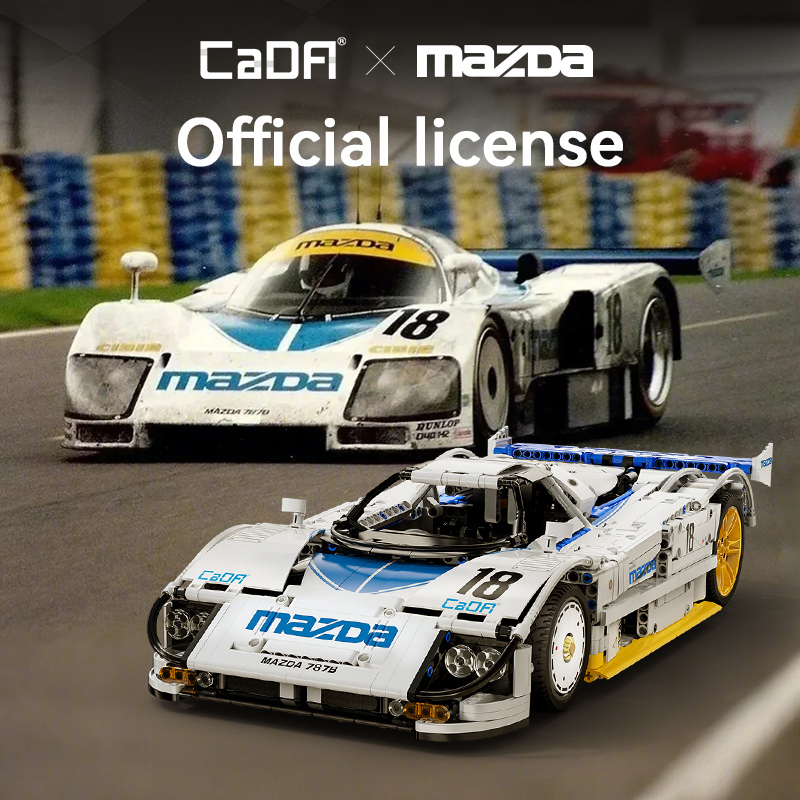 CaDA 1:10 Mazda 787B Technical - Lego Set City ulasan dan harga