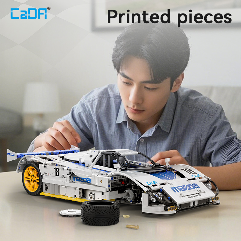 CaDA 1:10 Mazda 787B Technical - Lego Set City ulasan dan harga