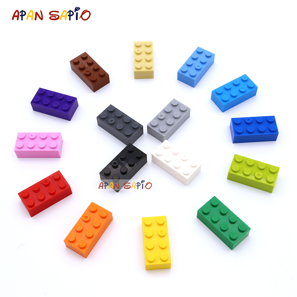 200pcs 2x4 Dot DIY Building Bl - Lego Set City ulasan dan harga