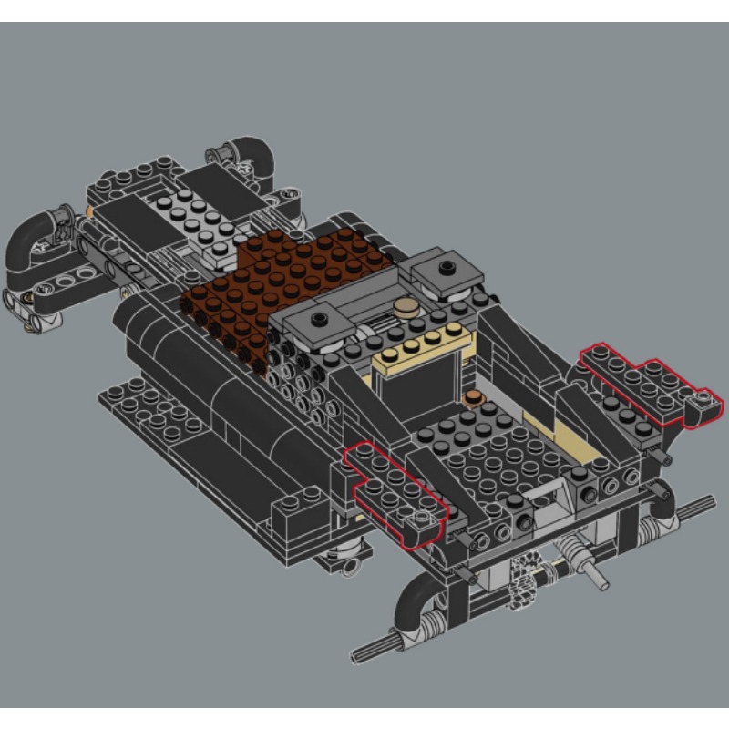 1060pcs Vintage Model T Car Bu - Lego Set Technic ulasan dan harga