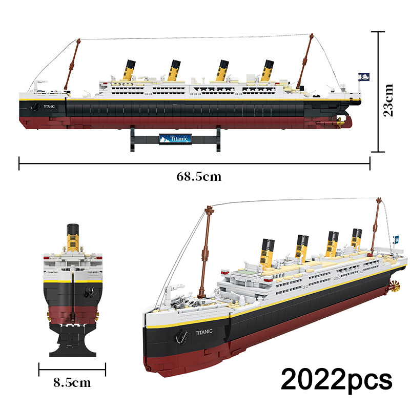 Creative Ideas Titanic Model C - Lego Set City ulasan dan harga