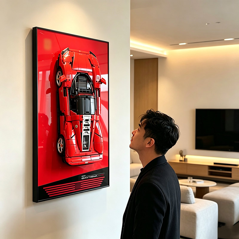 Wall‑Mount Frame Background Di - Lego Set Technic ulasan dan harga