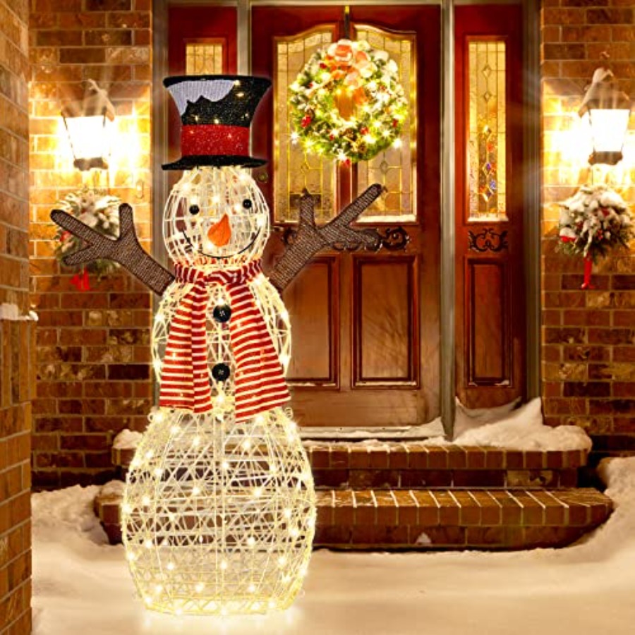 Christmas Outdoor Lighted Snow - Christmas Lights Outdoor ulasan dan harga
