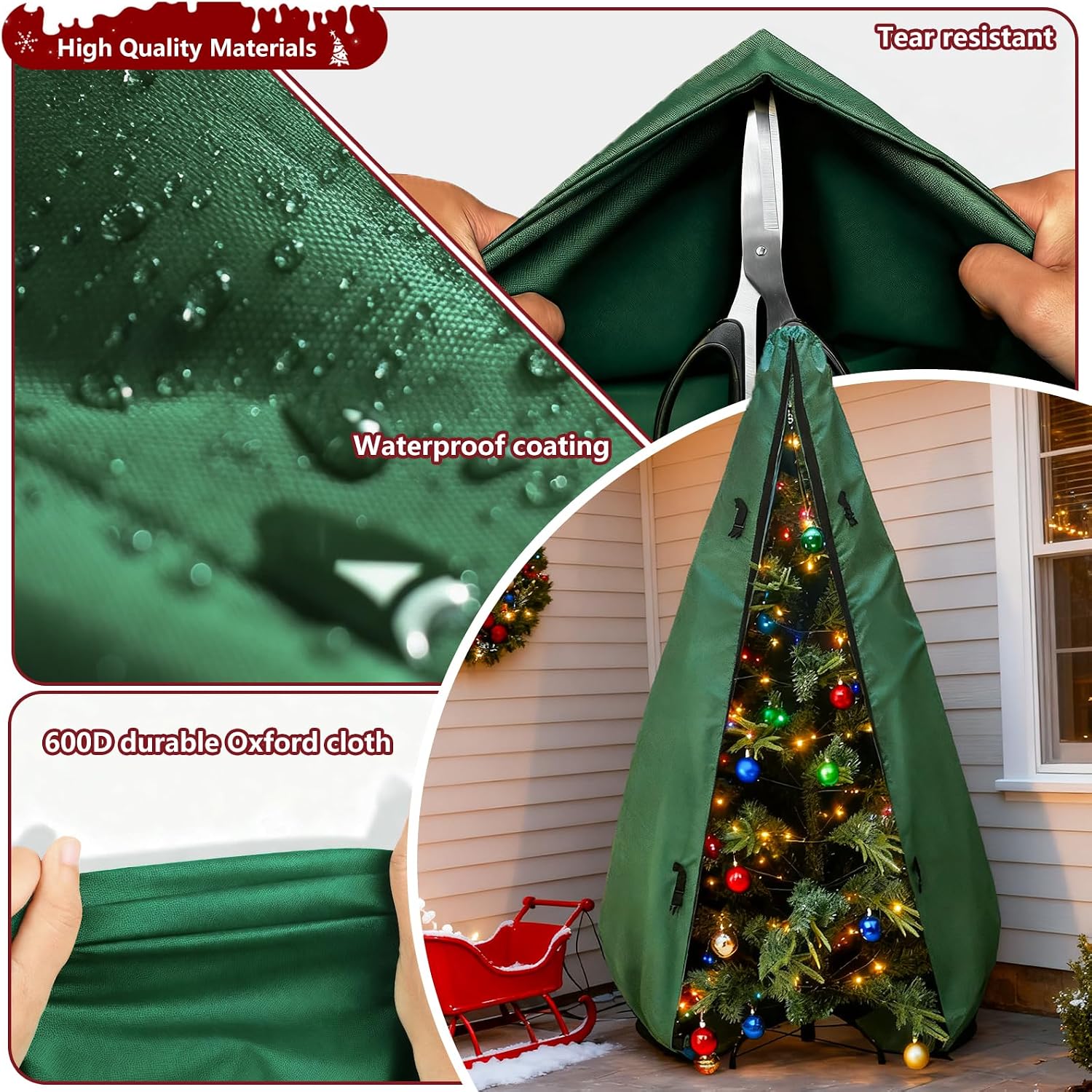 Upright Christmas Tree Storage - Christmas Tree Artificial ulasan dan harga